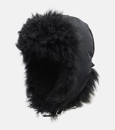 Chapeau doudoune en shearling - Yves Salomon - Modalova