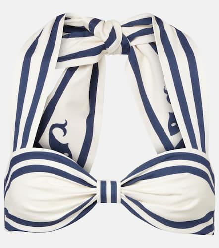 AlÃ©mais Marine striped cotton bra top - Alemais - Modalova