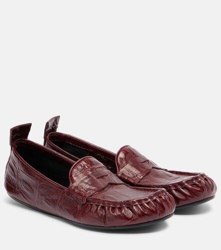 Bojan croc-effect leather loafers - Acne Studios - Modalova