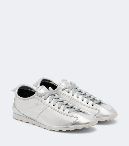 Tennis metallic leather sneakers - Jacquemus - Modalova