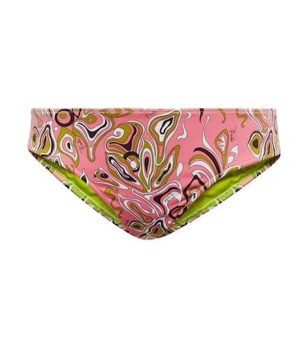 Slip bikini con stampa - Emilio Pucci Beach - Modalova