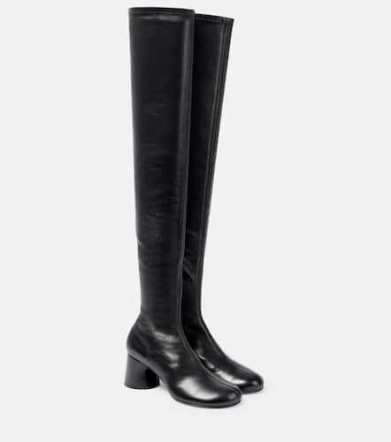 Admiral leather over-the-knee boots - Khaite - Modalova