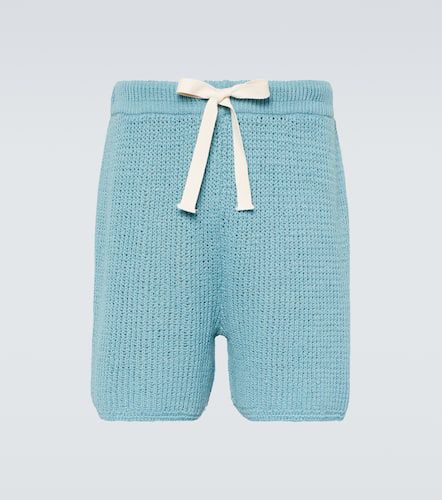 Commas Openwork cotton shorts - Commas - Modalova
