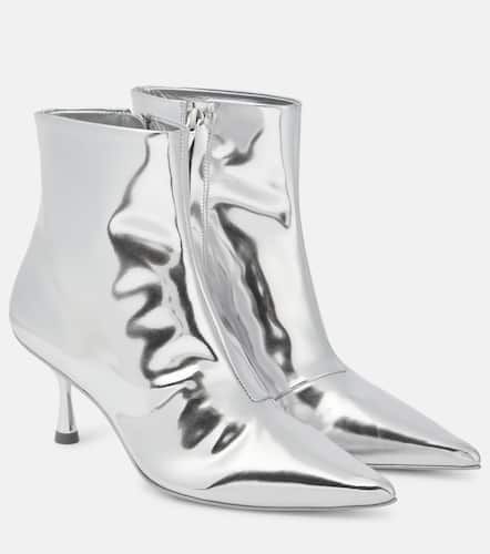 Saanvi metallic leather ankle boots - Simkhai - Modalova