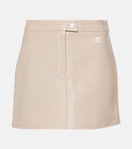 Courrèges Reedition vinyl miniskirt - Courreges - Modalova