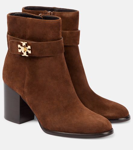 Ankle Boots T Lock aus Veloursleder - Tory Burch - Modalova