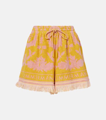 Shorts Wylie de felpa de algodón - Zimmermann - Modalova