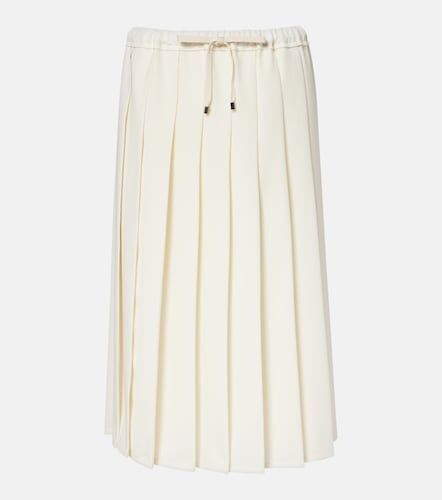 Falda midi plisada - Brunello Cucinelli - Modalova