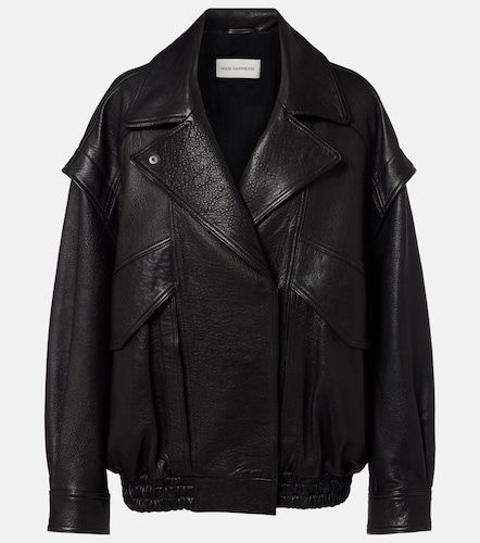 Nour Hammour Micah leather jacket - Nour Hammour - Modalova