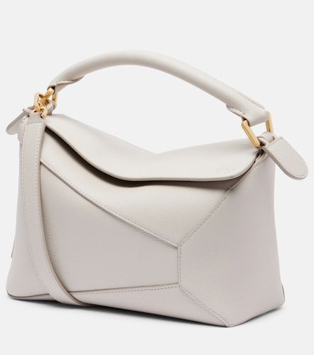 Puzzle Edge Small leather top-handle bag - Loewe - Modalova