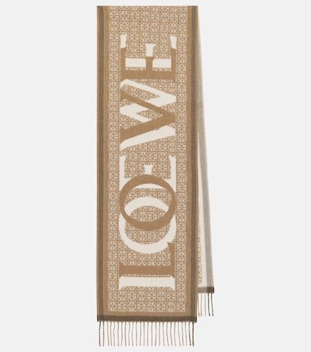 Loewe Love wool and cashmere scarf - Loewe - Modalova