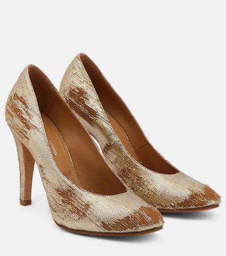 Pumps metallizzate effetto distressed - Maison Margiela - Modalova