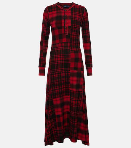 Vestido largo de algodón a cuadros - Polo Ralph Lauren - Modalova