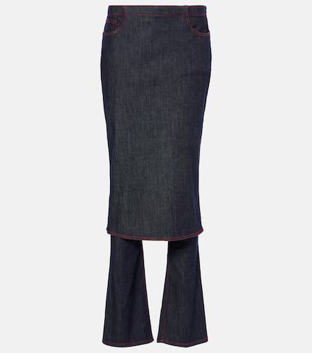 Alaïa Falda pantalón de denim - Alaia - Modalova