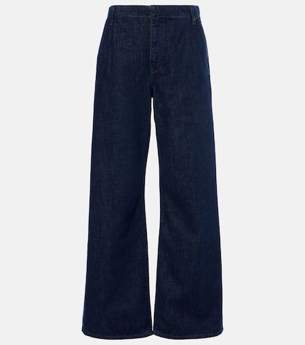 Jeans Triuser a gamba larga e vita alta - Re/Done - Modalova
