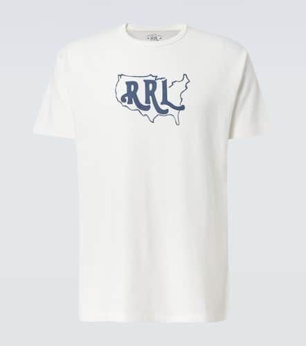 RRL Printed cotton and hemp T-shirt - RRL - Modalova