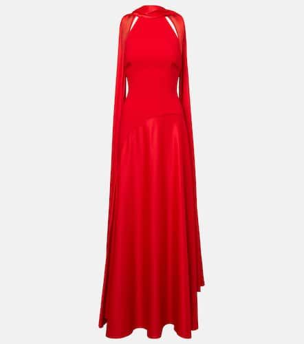 Vestido largo Cece de crepé y satén - Solace London - Modalova