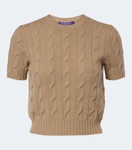 Pullover in cashmere a trecce - Ralph Lauren Collection - Modalova