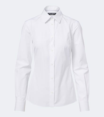 Camicia in misto cotone - Dolce&Gabbana - Modalova