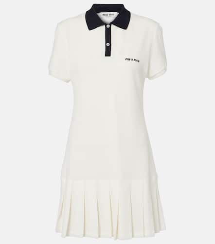 Miu Miu Cotton minidress - Miu Miu - Modalova