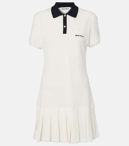 Miu Miu Robe en coton - Miu Miu - Modalova