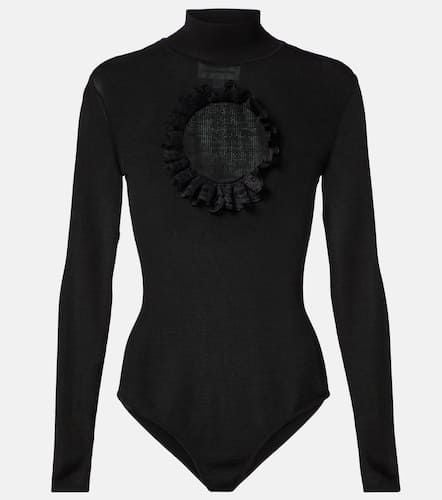 X Christopher Kane - Body con pizzo e cut-out - Self-Portrait - Modalova