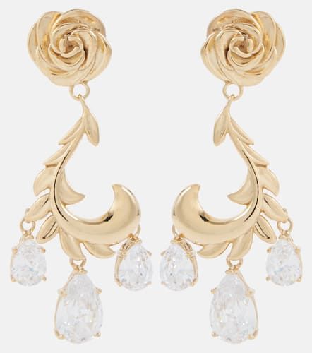 Rosebud -plated drop earrings - Magda Butrym - Modalova
