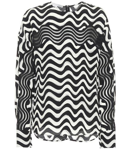 Blusa de seda estampada - Stella McCartney - Modalova