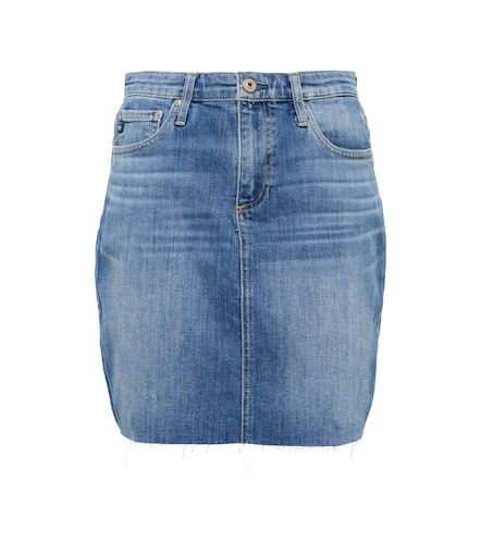 Minigonna di jeans Erin a vita alta - AG Jeans - Modalova