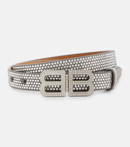 BB Hourglass thin embellished belt - Balenciaga - Modalova