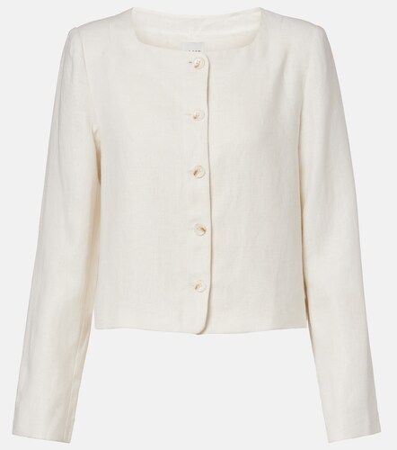 Posse Chaqueta cropped Emma de lino - Posse - Modalova