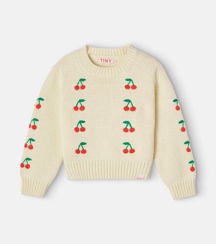 Pullover in cotone con ricamo - Tinycottons - Modalova