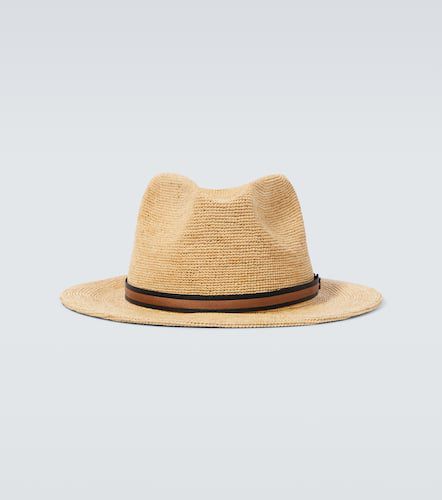 Argentina crochet raffia Panama hat - Borsalino - Modalova