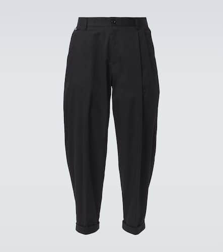 Cotton-blend tapered pants - Dolce&Gabbana - Modalova