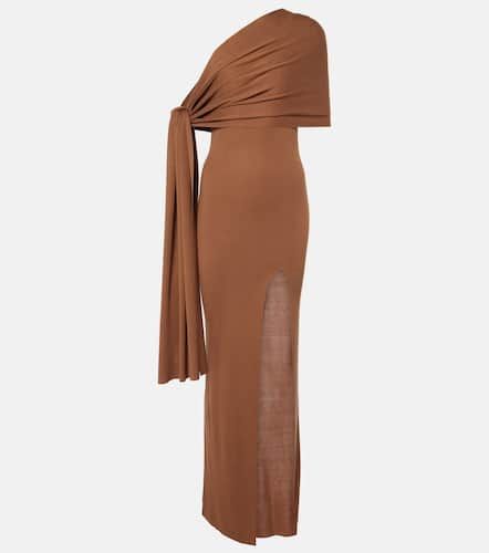 Hale one-shoulder silk-blend maxi dress - Aya Muse - Modalova