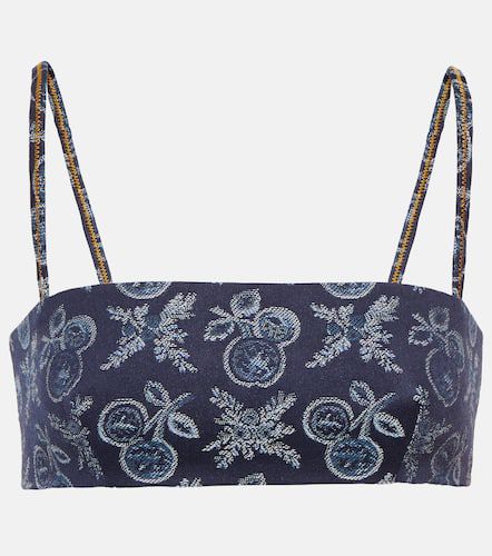 Etro Top cropped con stampa paisley - Etro - Modalova