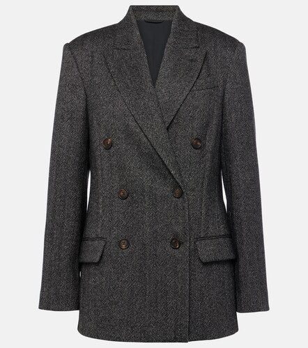 Blazer in misto lana - Brunello Cucinelli - Modalova