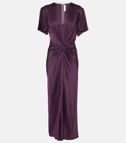 Maxikleid aus Satin - Victoria Beckham - Modalova