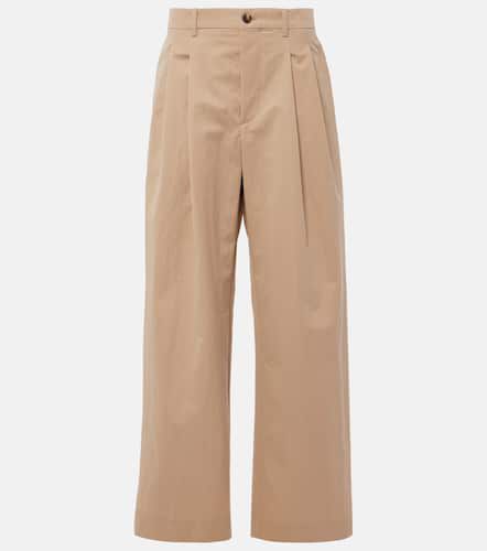 Drill Chino cotton-blend wide-leg pants - Wardrobe.NYC - Modalova