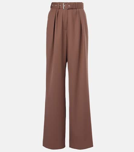 Pantalones anchos de gabardina de lana - Dries Van Noten - Modalova