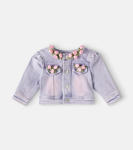 Monnalisa Baby denim jacket - Monnalisa - Modalova
