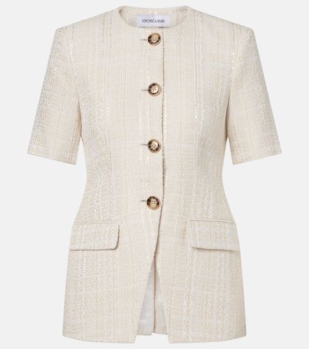 Bodie cotton-blend tweed jacket - Veronica Beard - Modalova