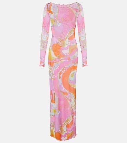 Pucci Vestido largo Orchidee de tul - Pucci - Modalova