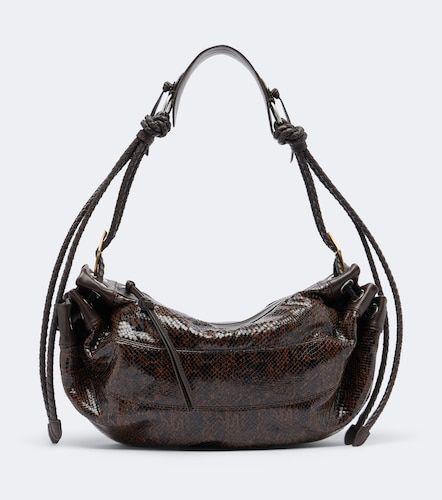 Maia Medium snake-effect leather shoulder bag - Isabel Marant - Modalova