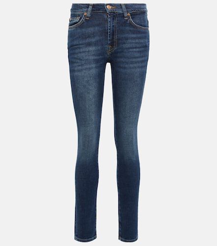 Jeans slim Roxanne a vita media - 7 For All Mankind - Modalova