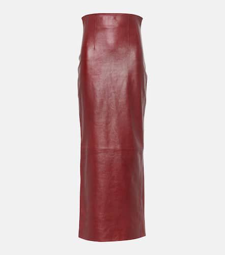 Khaite Loxley leather maxi skirt - Khaite - Modalova