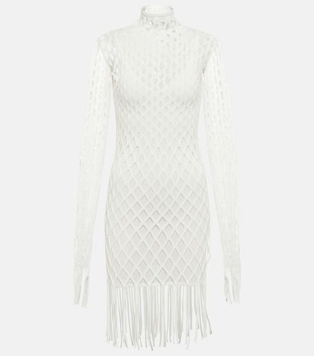 Fishnet high-neck minidress - Dion Lee - Modalova