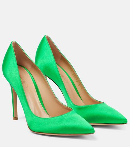 Gianvito Rossi Gianvito satin pumps - Gianvito Rossi - Modalova