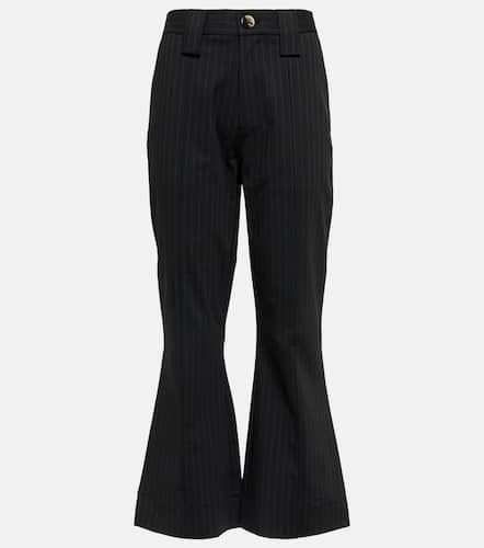 Ganni Striped flared pants - Ganni - Modalova