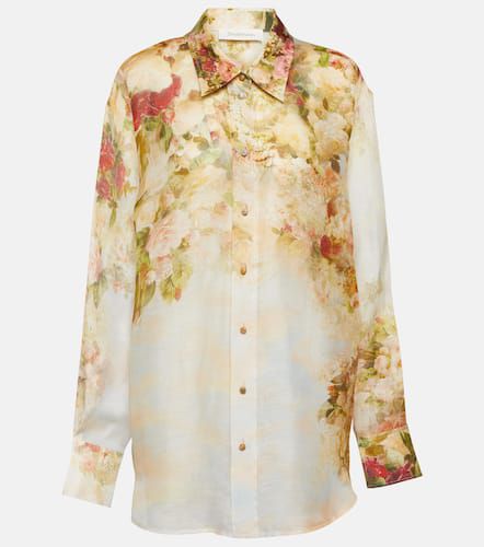 Luminosity linen and silk shirt - Zimmermann - Modalova